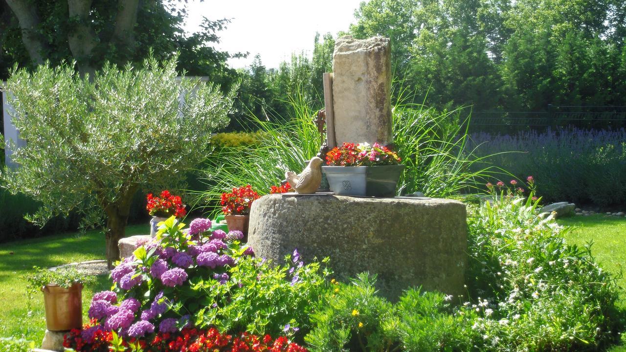 Mas De L'Air - Maison De Charme Bed and Breakfast Noves Exteriör bild